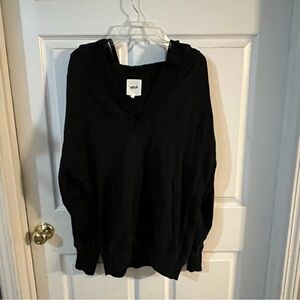 Aerie Black V-Neck hoodie